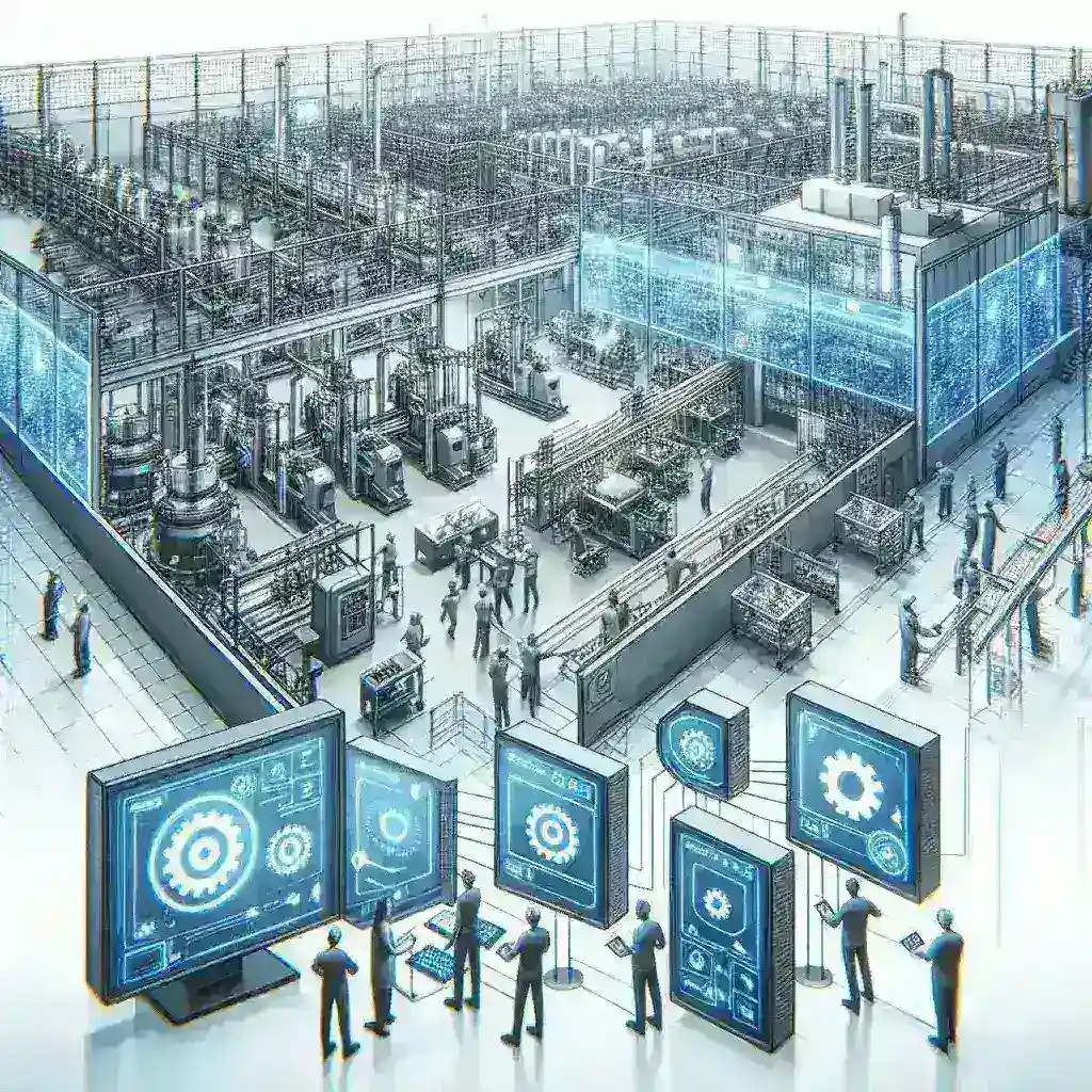 "Image of Dell's new modular edge computing systems showcased at U.S. manufacturing plants, highlighting advanced technology for enhanced industrial efficiency."