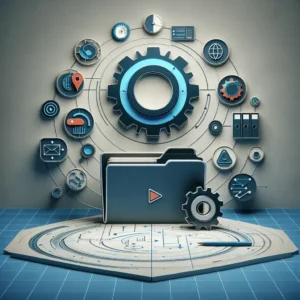 "Screenshot of Google Drive interface showcasing the new Smart Folder Automation feature for organizing recurring project templates."